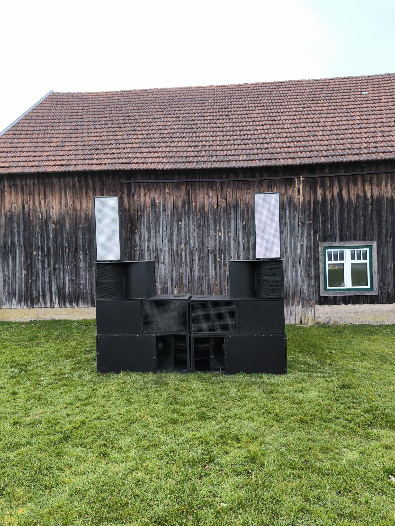 PA-Anlage Vorderansicht